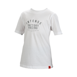INTENSE Youth Factory Racing Tee White