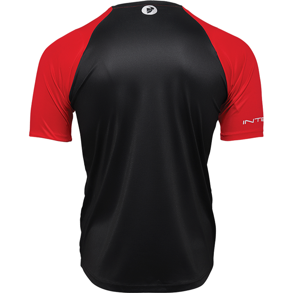 INTENSE x THOR Assist Chex Short Sleeve Red Jersey